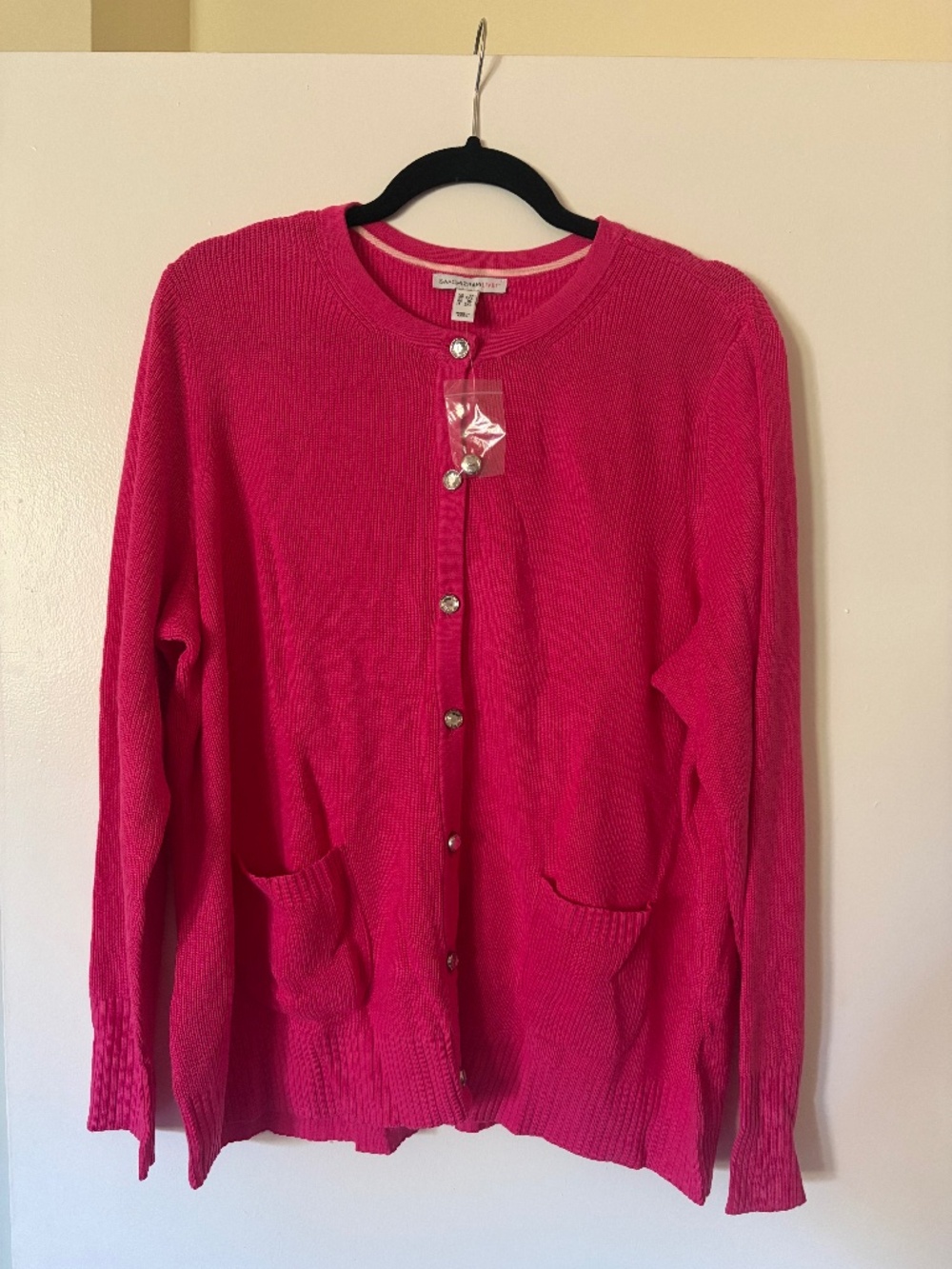 Brand new magenta cardigan - Isaac Mizrahi Live